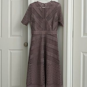 Asos premium occasion lace midi dress